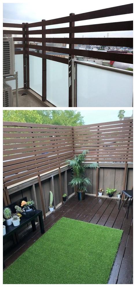 阳台护栏太矮不让封?还是邻居机智,护栏加高不封顶物业也管不着