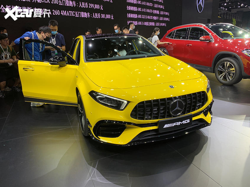 成都车展：全新AMG A 45售49.98万元起