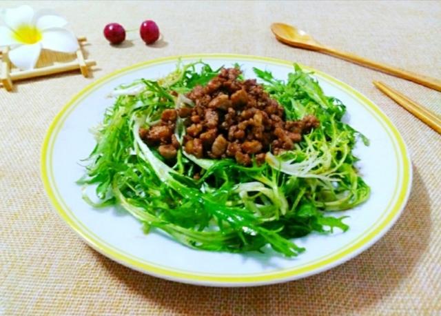 苦菊这么凉拌才好吃清脆爽口又解腻开胃爽口自己能吃一盘