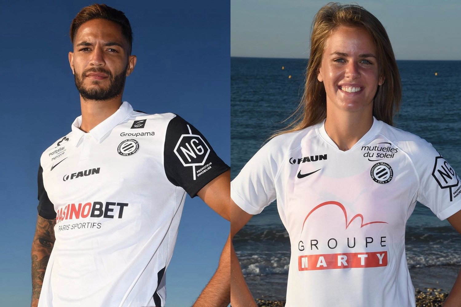 耐克发布蒙彼利埃202021赛季主客场球衣