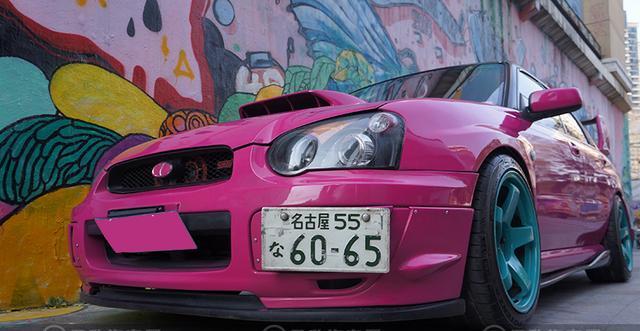 女玩家粉色系 斯巴鲁翼豹(gd)欣赏