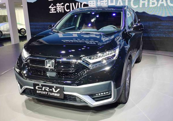2021款本田cr-v亮相成都车展,外观更时尚,1.5t爆发193马力!