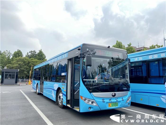 纯电动公交占比安徽第一宿州公交尝到了什么甜头