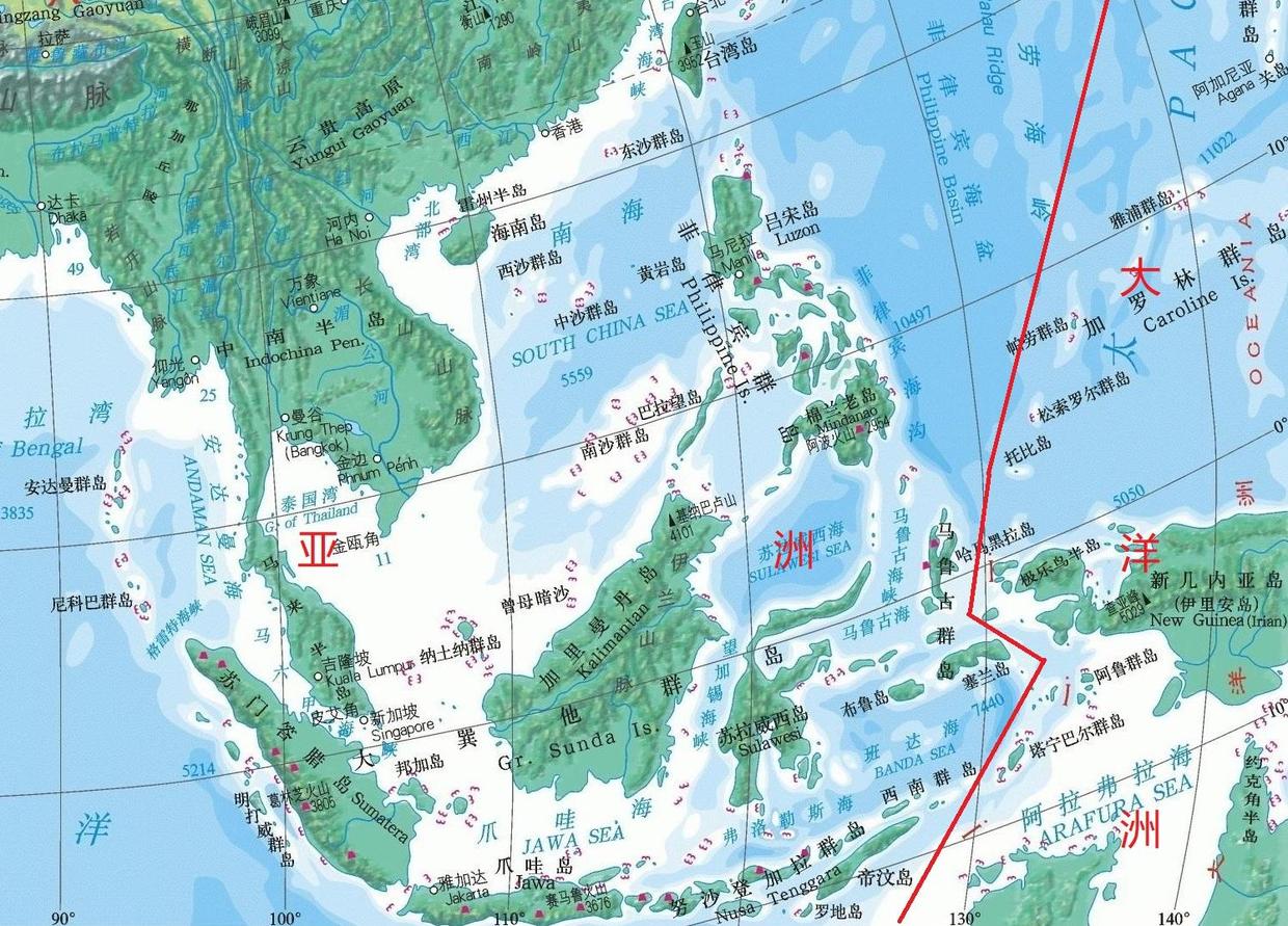 亚洲和大洋洲分界线特别声明:以上文章内容仅代表作者本人观点,不代表