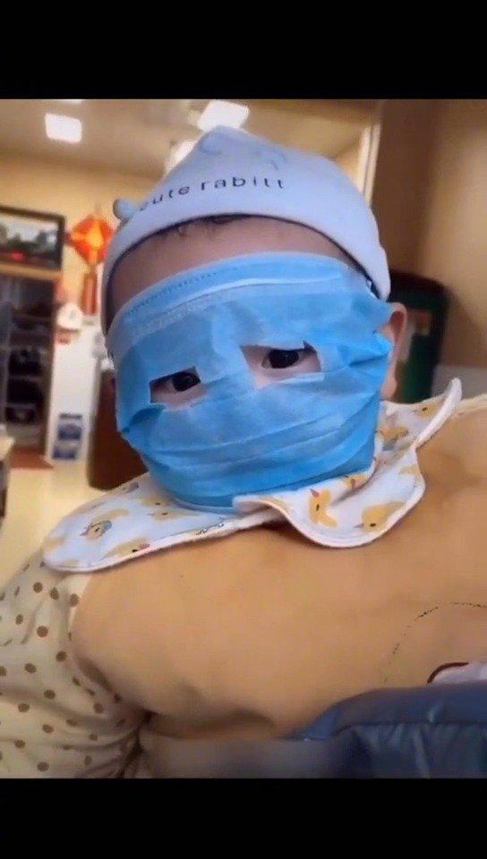 当宝宝没有合适的口罩时怎么办