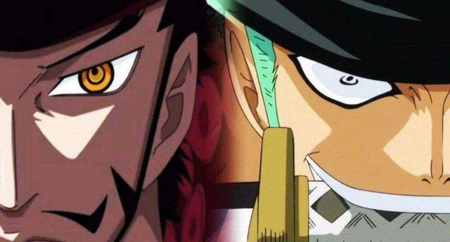 海贼王:索隆与鹰眼的终极决战在所难免,索隆:这是我毕生的梦想