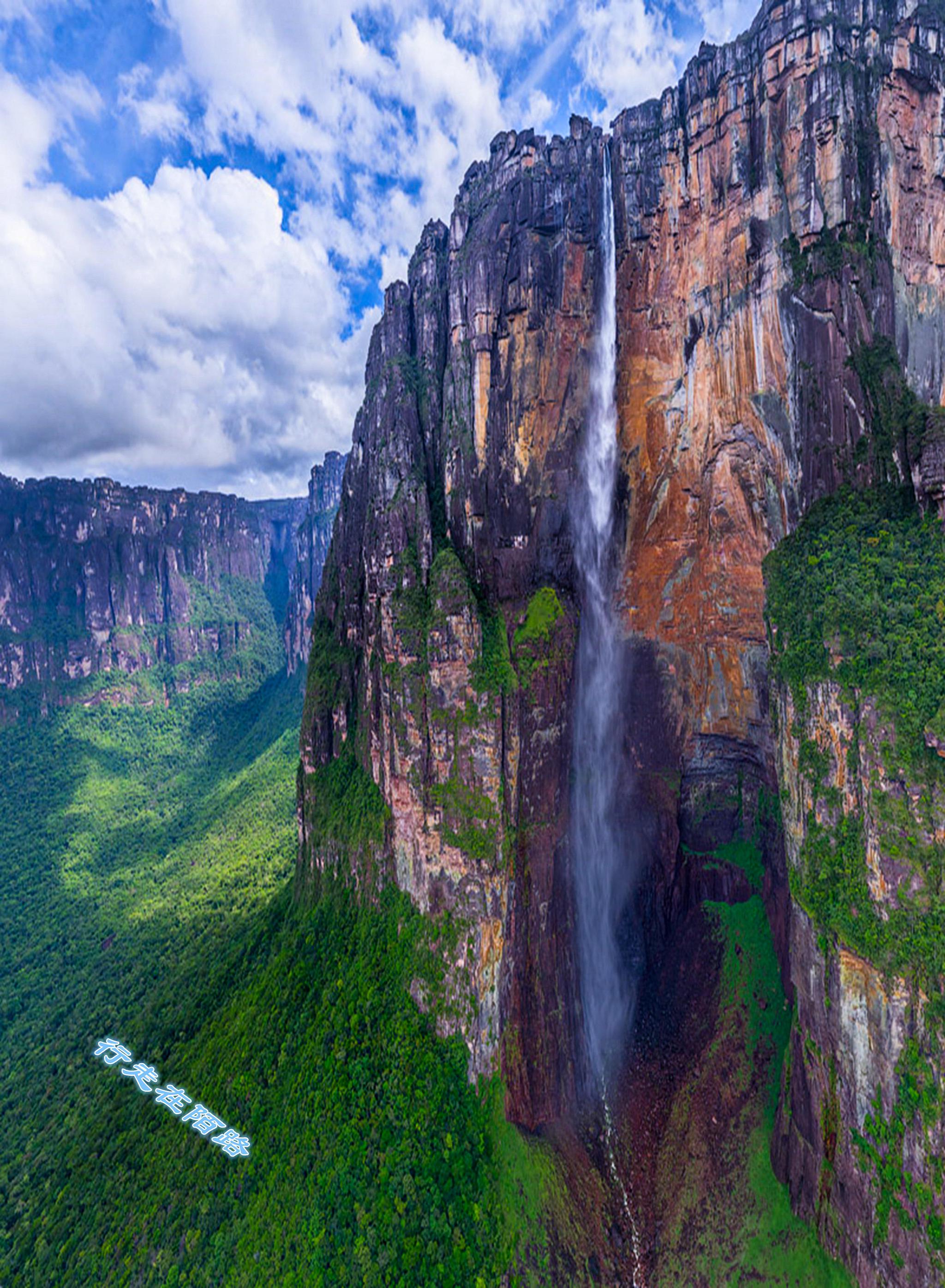 世界最高瀑布图片