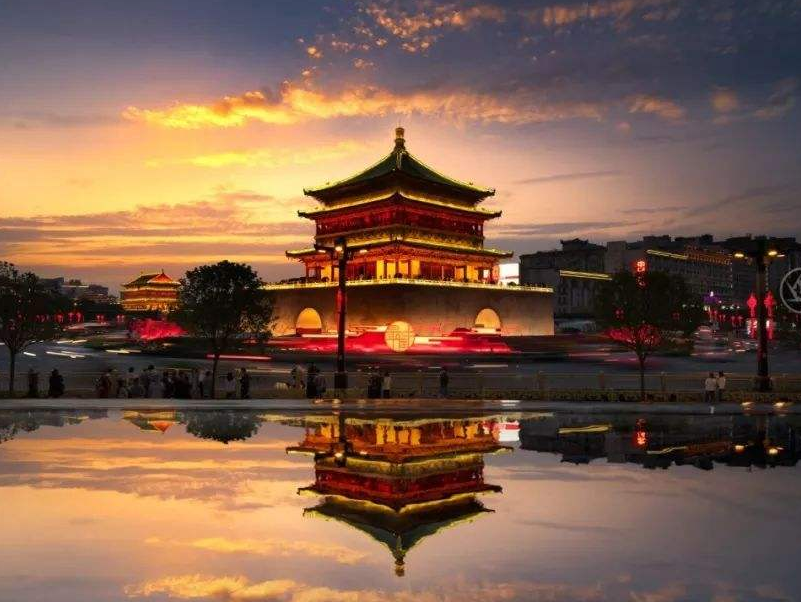 西安知名的地标建筑,位置优越,现已成游客必去打卡地