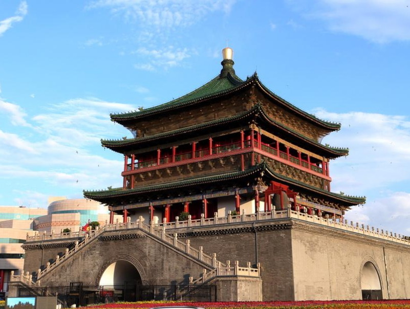 西安知名的地标建筑,位置优越,现已成游客必去打卡地
