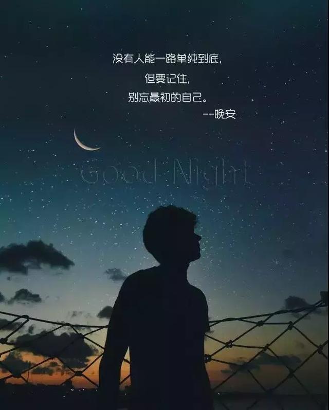 成年人的晚安句子:我的心里只剩阴暗和孤独,没有小鹿了