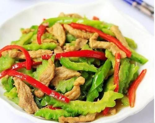 精选豉茸苦瓜菠萝苦瓜苦瓜炒肉丝西芹苦瓜几道家常苦瓜做法