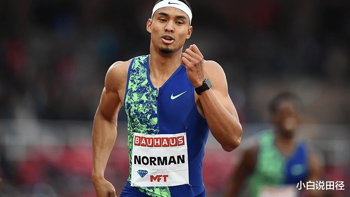 表示:我很震惊,我还不清楚说说什么,不知道他(诺曼)未来能够跑多快