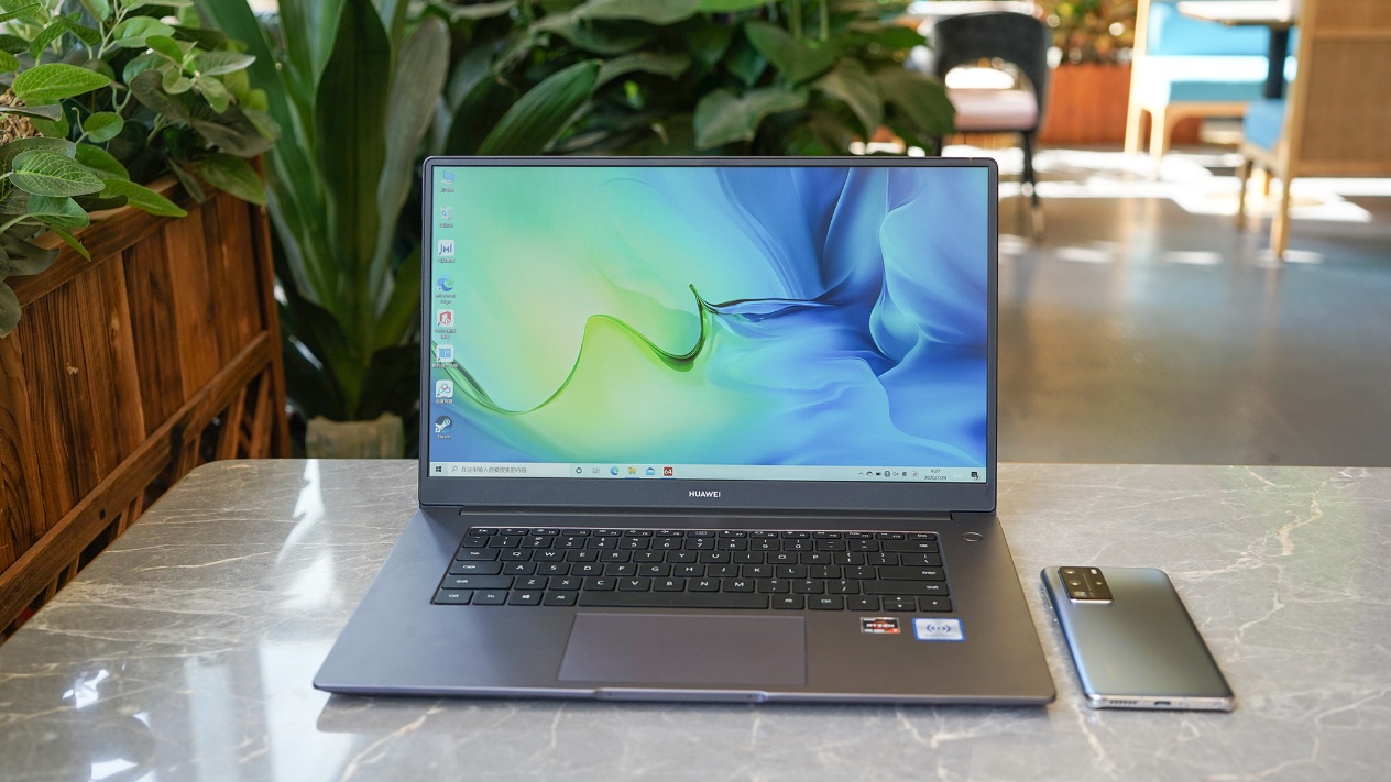 华为matebook d 15 2020锐龙版测评:7nm锐龙芯加持,真yes!