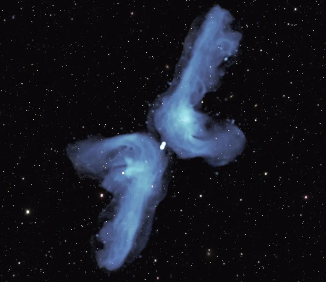 神奇的x形状星系之谜现在终于被揭开距离我们才8亿光年