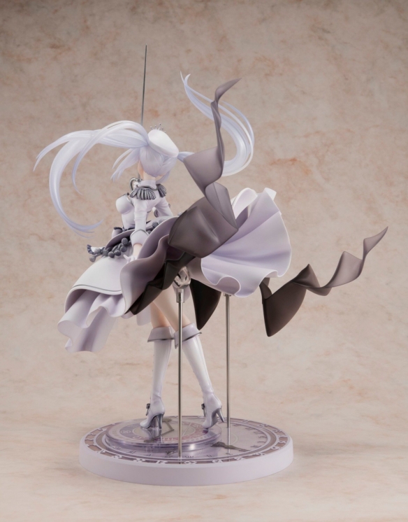 约会大作战狂三外传白之女王手办一身白超飒