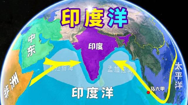 印度洋的地理位置是怎样的?