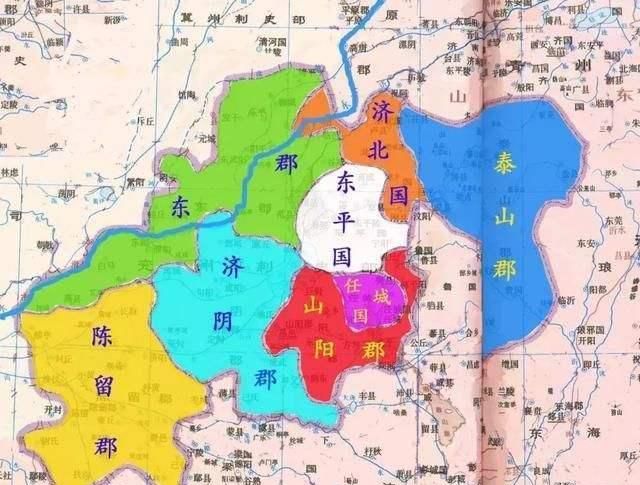 历经“七国之乱”和“推恩令”，汉武帝晚年仍然存在的20个诸侯国