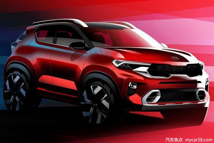 起亚将发布全新小型跨界SUV，概念造型，8月亮相