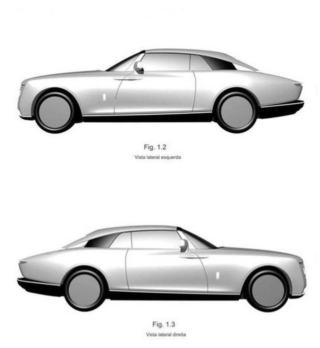 劳斯莱斯新车专利曝光！游艇造型车尾，定价有望创新高
