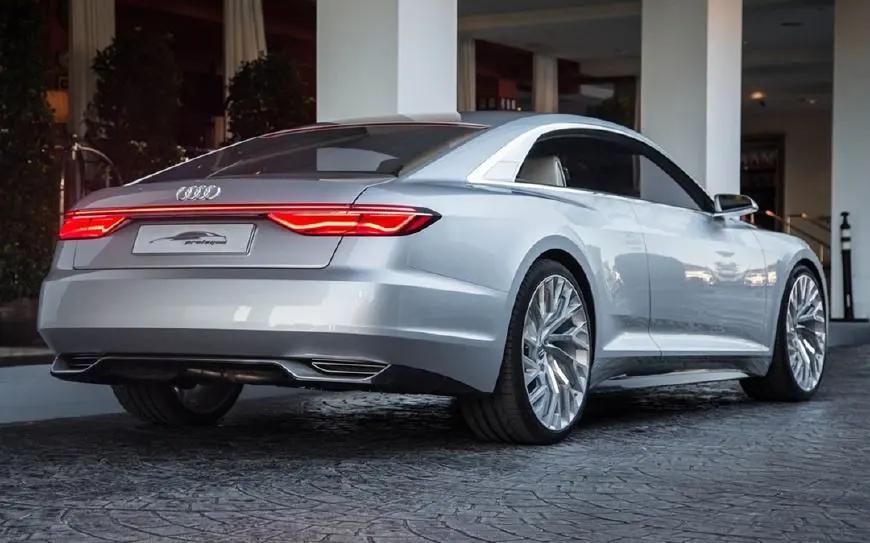 全国首辆奥迪a9到店车厂53米马力605匹s级和7系不香了