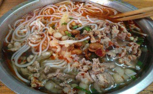 在湖南永州,永州米粉,风味独特,是永州人最值得回味的家乡味道