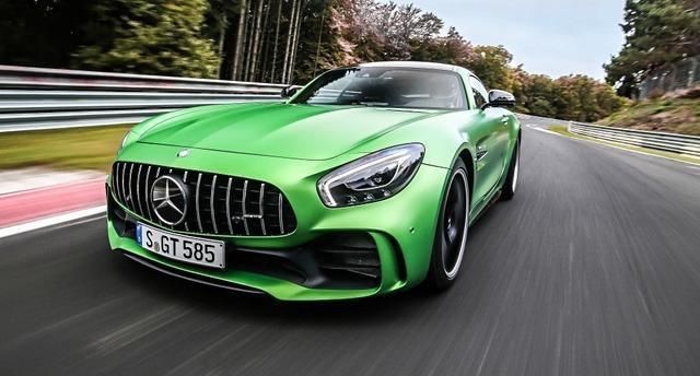 梅赛德斯奔驰gtramg绿魔