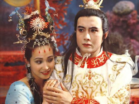 西游记:小白龙万圣公主的打斗场面都这么美,可惜了这对儿璧人