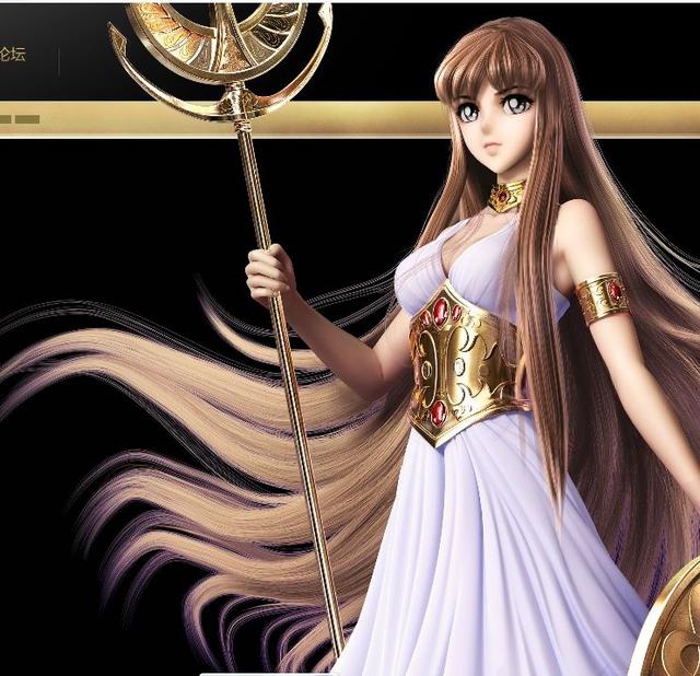 正义的神在《圣斗士》里其实只有一位,那就是雅典娜!