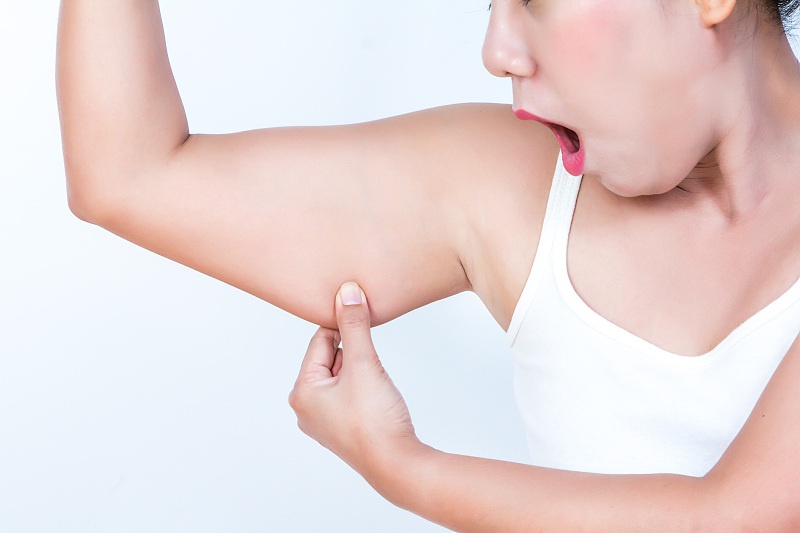 还在为蝴蝶袖而苦恼?其实很简单,三个动作就能搞定