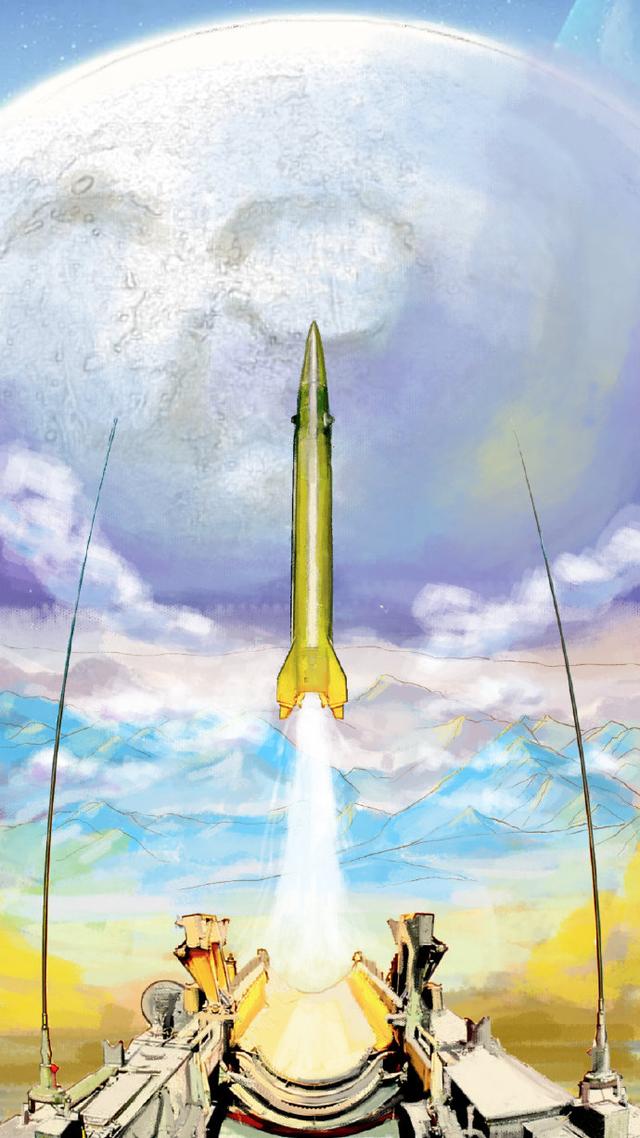 建军节一组东风快递专属漫画壁纸送给你赶紧收藏吧