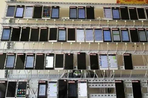 dnf手游游戏没来工作室先来了1个房间1000台手机金价悬了