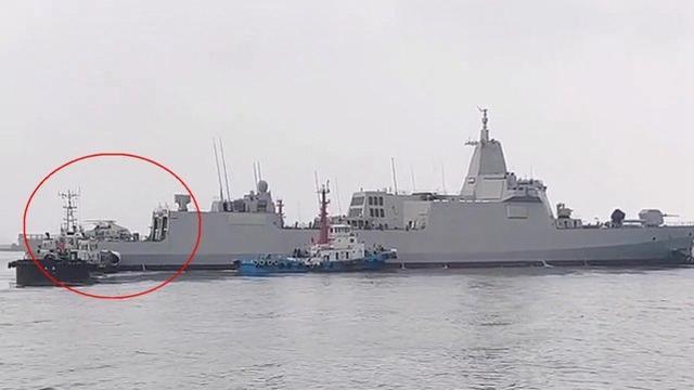 万事俱备只欠直20055大驱备双机库只待新机上舰担反潜大任