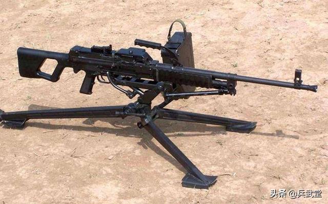国产新型重机枪测试山地型127接替老89超轻钛合金高海拔专用