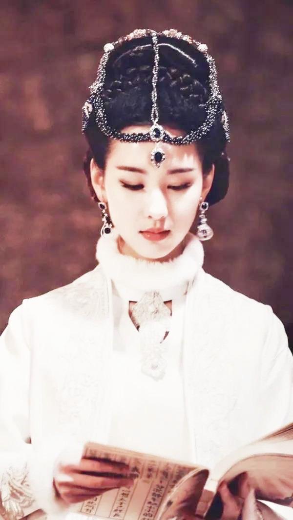 浣溪沙定妆照佟丽娅主演西施陈都灵出演女二号