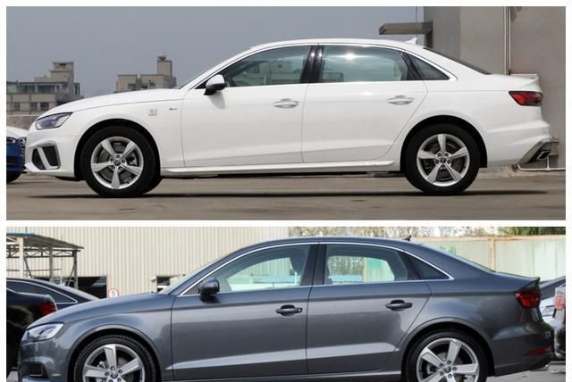 看着有很相似的感觉,怪不得很多人说a3是小号a4l,不过因为尺寸上的