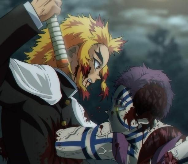 鬼灭之刃无限列车篇预告公开炎柱的最终决斗