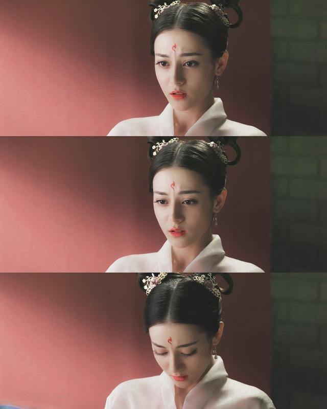 可换上暗沉的紫色衣服外加西瓜头发型,你还会说这是青丘小美人吗?