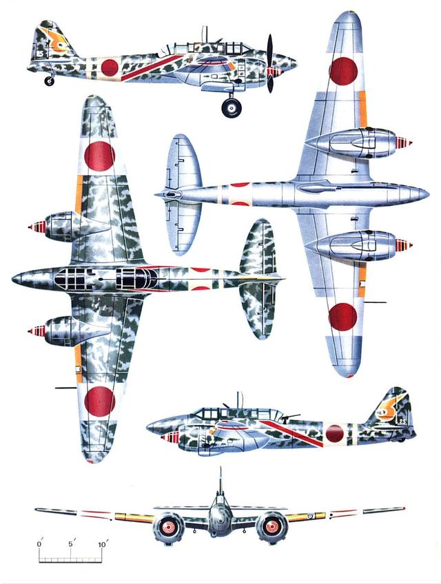 二战日本的大炮鸟b29忌惮的对手ki102108重型战斗机