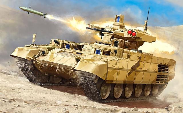 bmpt坦克支援车,为俄巷战泥潭而生,虽火力强悍但结局悲惨