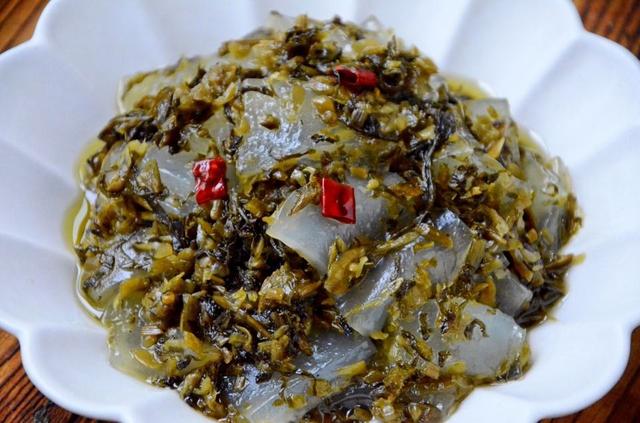 教你家常美味的雪菜粉皮,营养好吃又简单易做,孩子再也不挑食