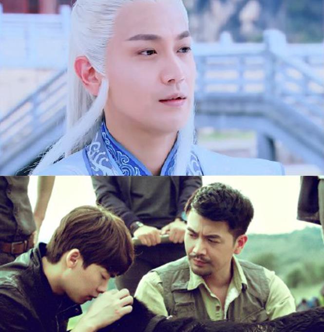 之紫胤真人vs三叔吴三省李易峰曾在《古剑奇谭》中饰演男主百里屠苏,"