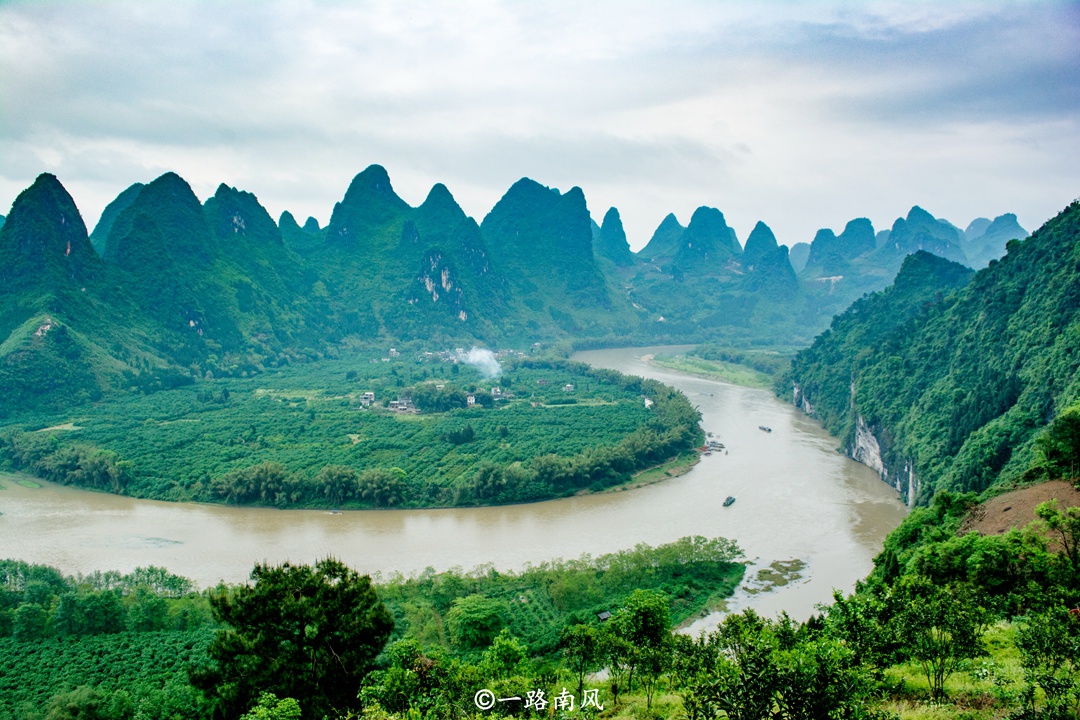 桂林有一个新晋的网红景区,山清水秀似仙境,游客却不多|相公山|漓江