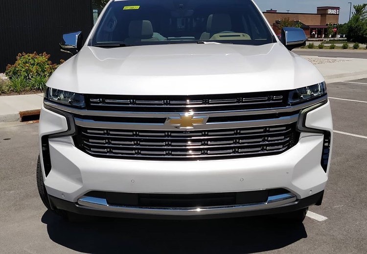 全新雪佛兰tahoe实车 大气商务的设计
