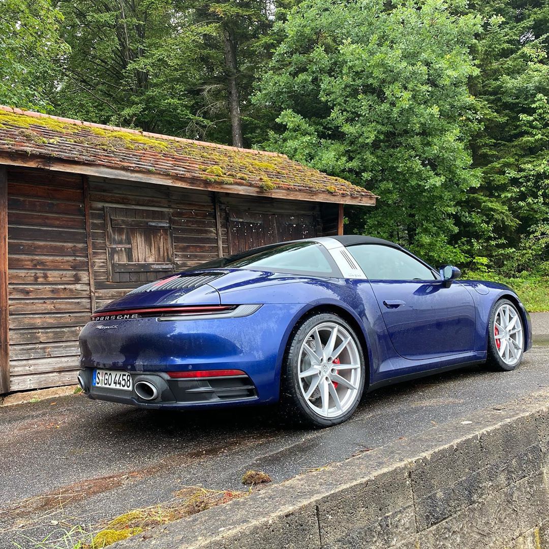 全新保时捷911 Targa实车 非常优雅