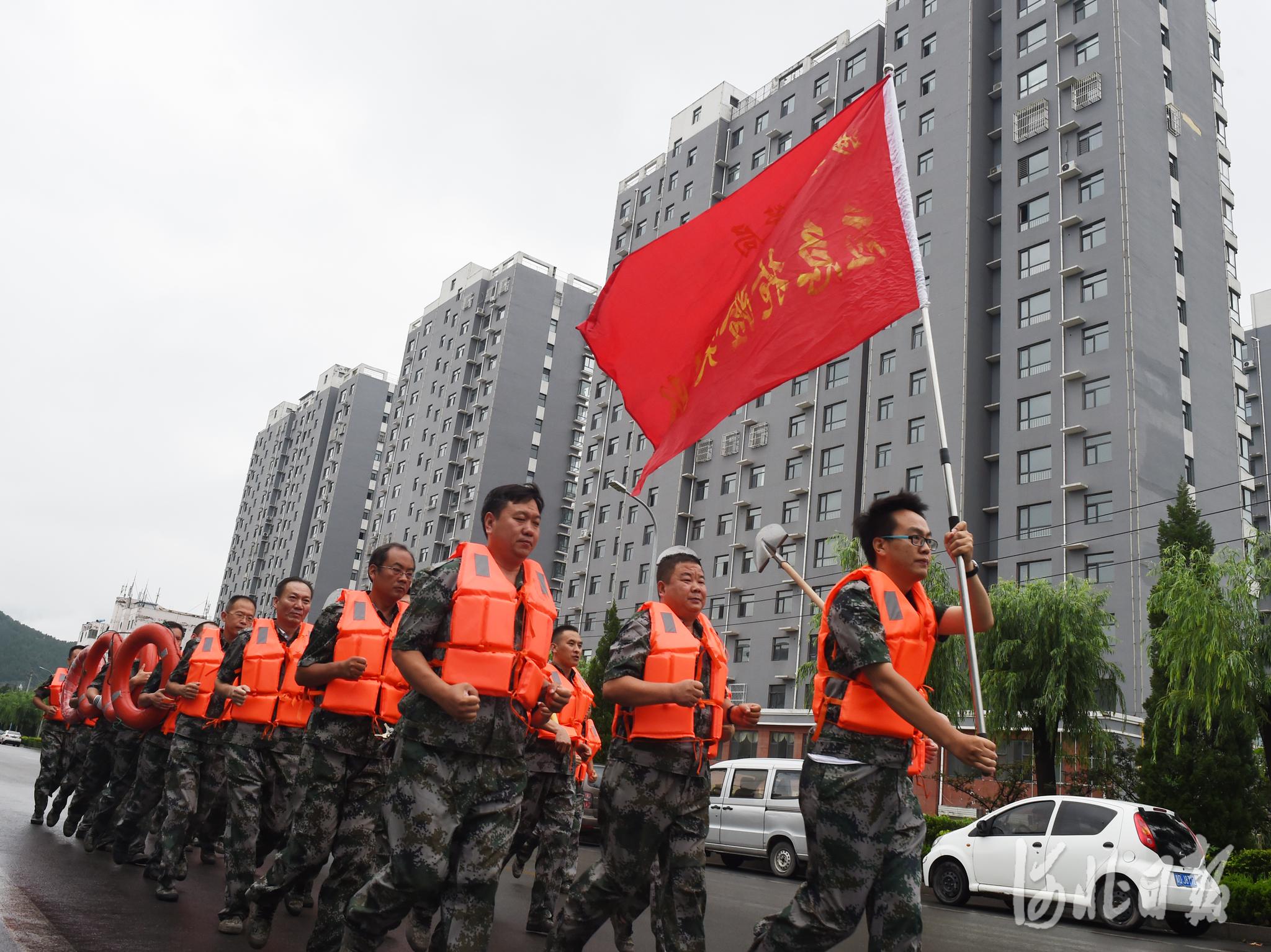 河北涉縣:枕戈待旦應對汛情