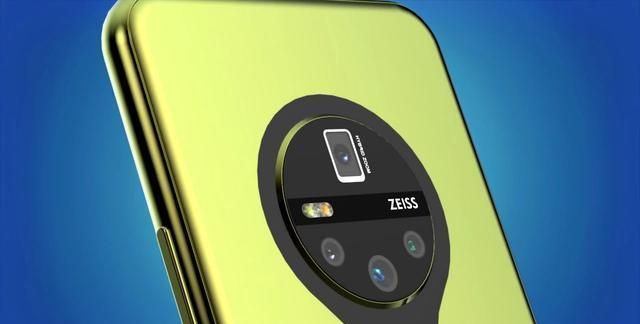 华为mate40概念图:棒棒糖圆形4摄,存点钱买它不香吗?