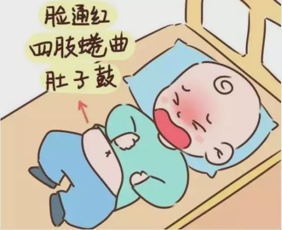 宝宝刚出生,肚子圆鼓鼓的很正常,这是因为宝宝的腹壁肌肉尚未发育成熟