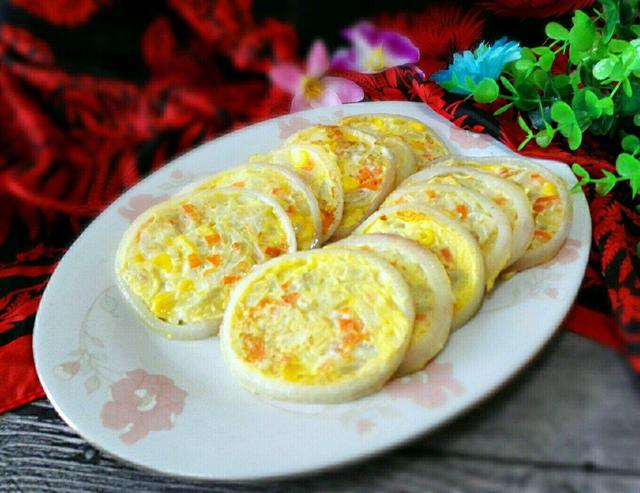 营养好吃的洋葱圈鸡蛋饼,解馋过瘾,挑食的孩子回回吃不够
