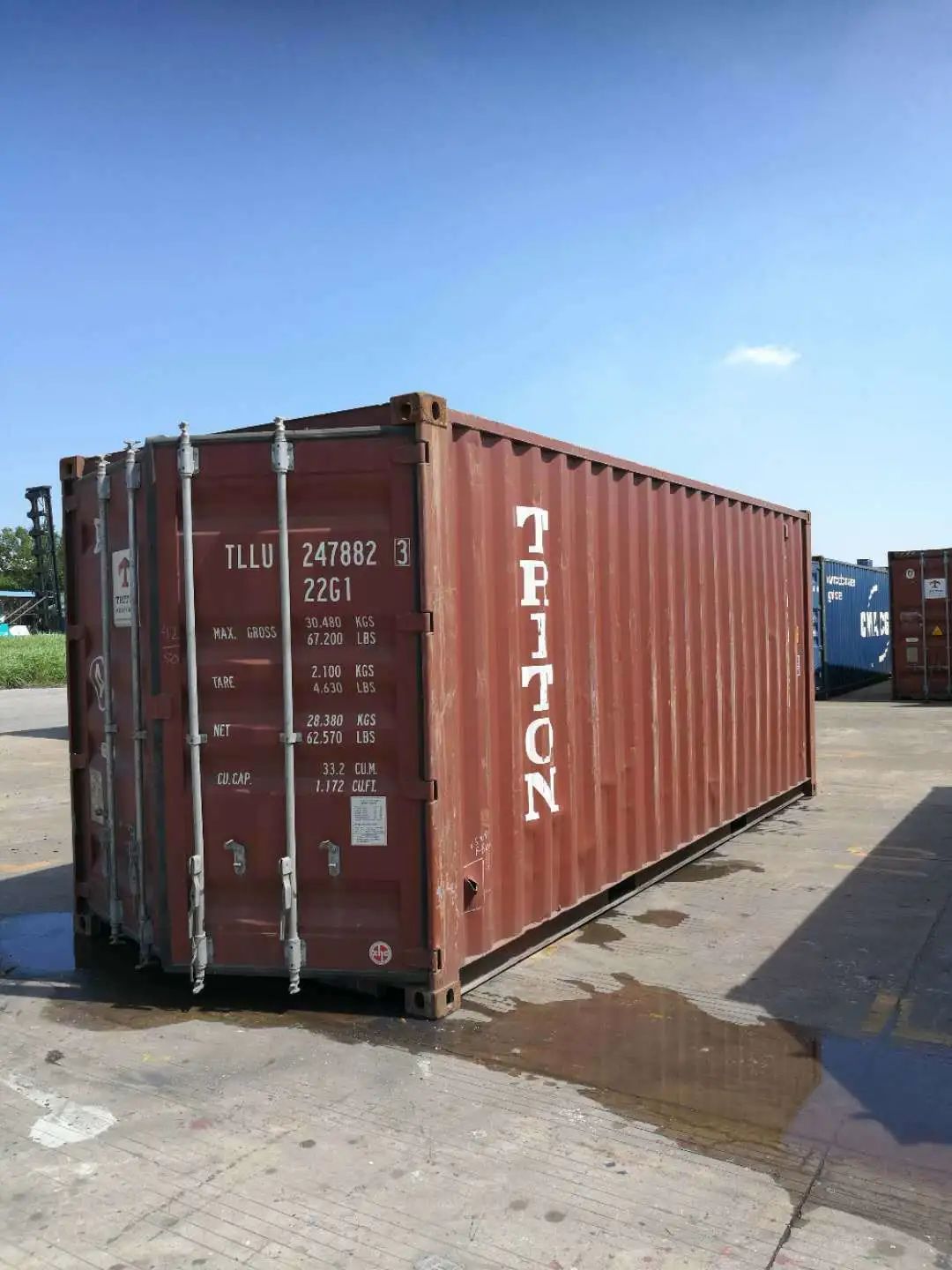20尺新集装箱 全新6米货柜 仓储装货出口海运仓库改装活动房-阿里巴巴