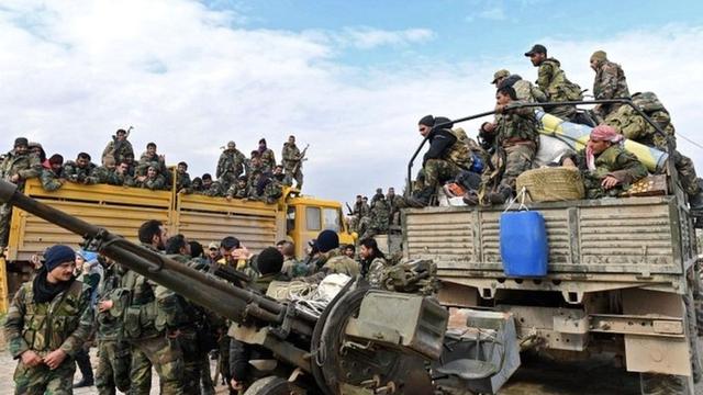 叙利亚方面正拉人上前线